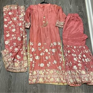 PARTYWEAR SHARARA SUIT